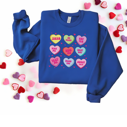 Conversation Hearts Valentine’s Day Sweatshirt