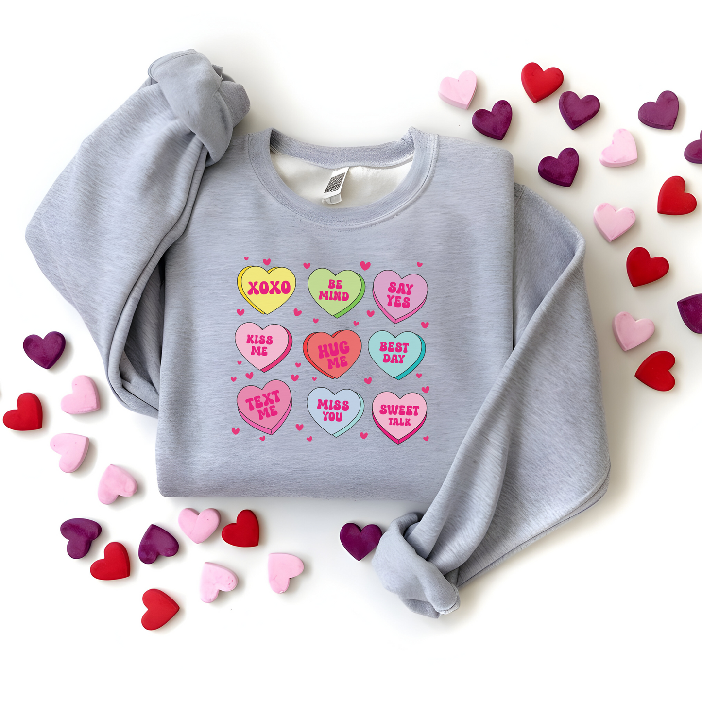 Conversation Hearts Valentine’s Day Sweatshirt